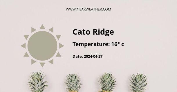 Weather in Cato Ridge