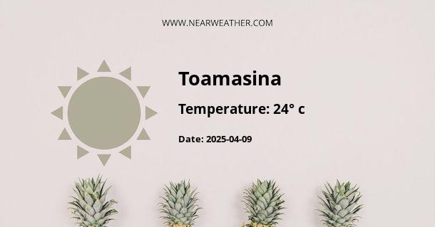 Weather in Toamasina