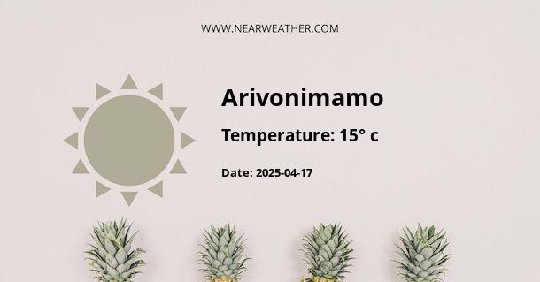 Weather in Arivonimamo