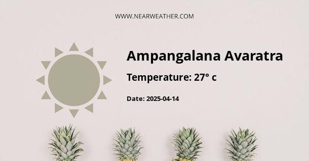 Weather in Ampangalana Avaratra