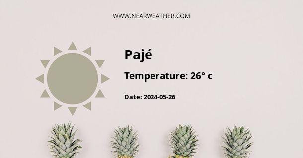 Weather in Pajé