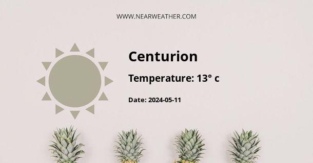 Weather in Centurion