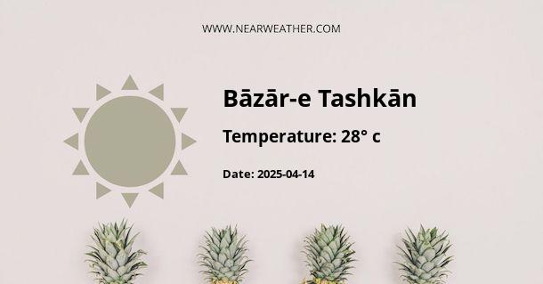 Weather in Bāzār-e Tashkān