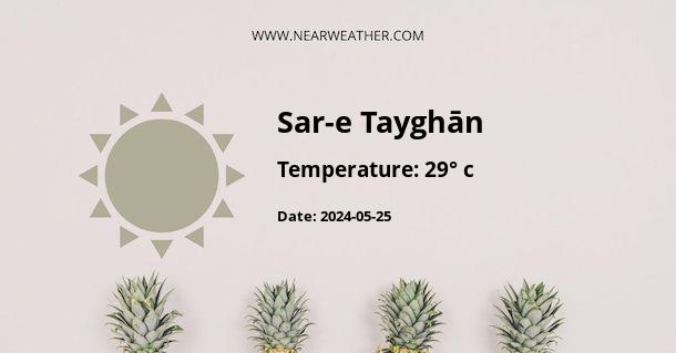 Weather in Sar-e Tayghān