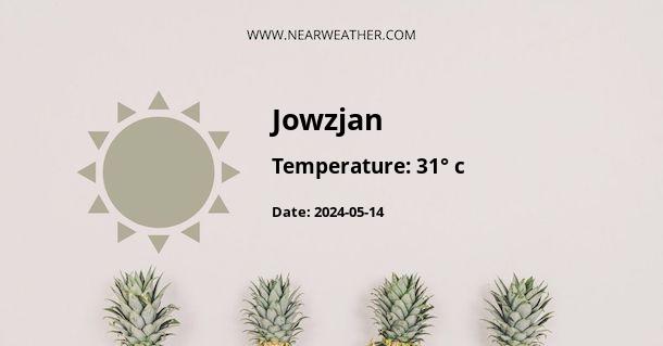Weather in Jowzjan