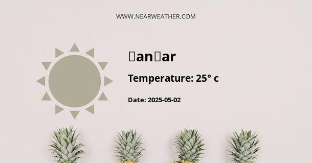 Weather in Ḏanḏar