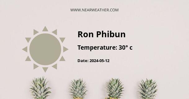 Weather in Ron Phibun