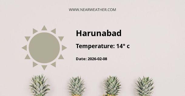 Weather in Harunabad