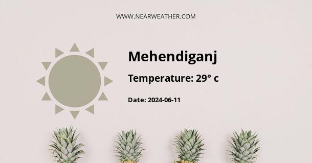 Weather in Mehendiganj