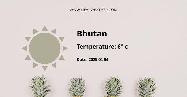 Weather in Bhutan