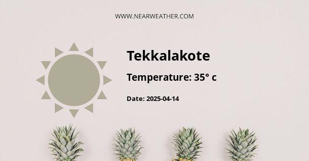 Weather in Tekkalakote