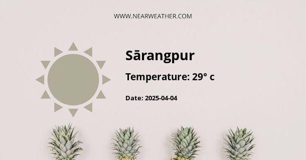 Weather in Sārangpur