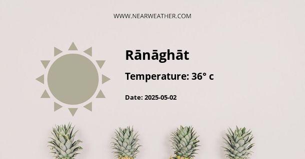 Weather in Rānāghāt