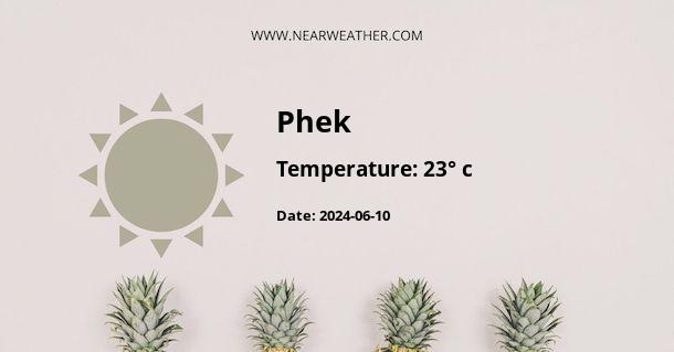 Weather in Phek