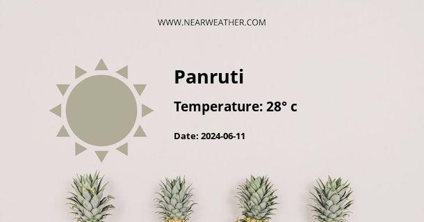 Weather in Panruti