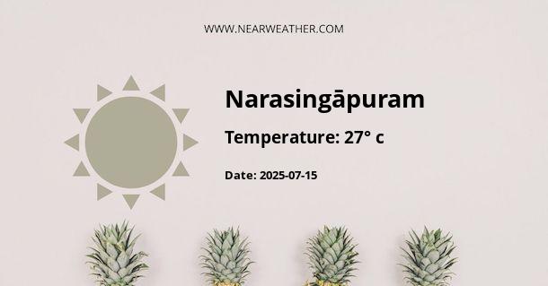 Weather in Narasingāpuram