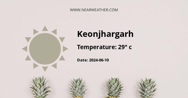 Weather in Keonjhargarh