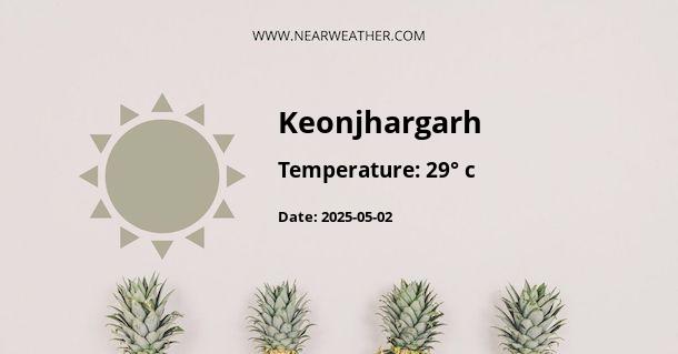 Weather in Keonjhargarh