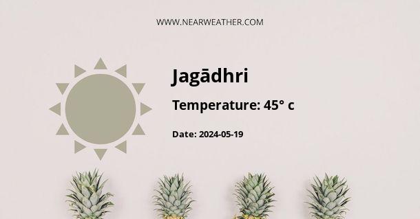 Weather in Jagādhri