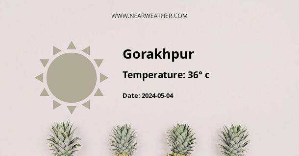 Weather in Gorakhpur