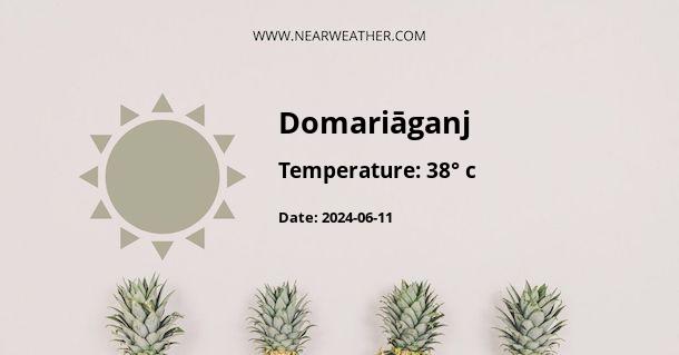 Weather in Domariāganj