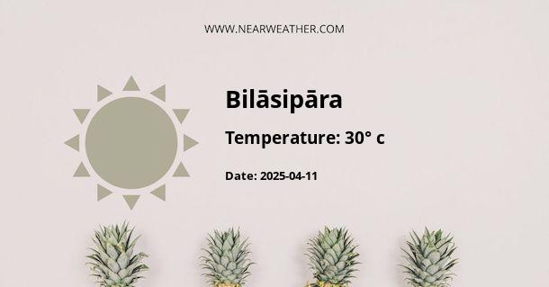 Weather in Bilāsipāra