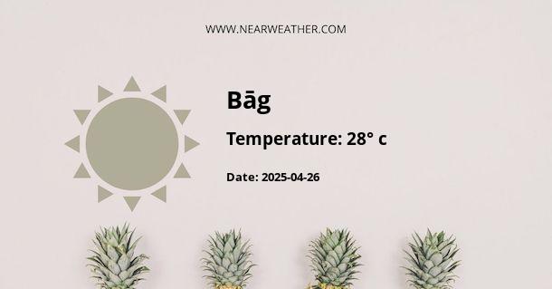 Weather in Bāg