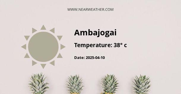 Weather in Ambajogai