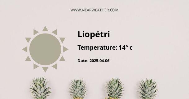 Weather in Liopétri