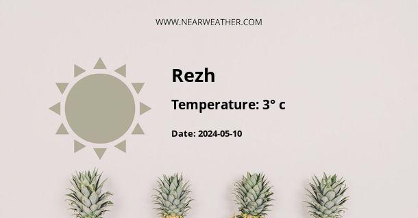 Weather in Rezh