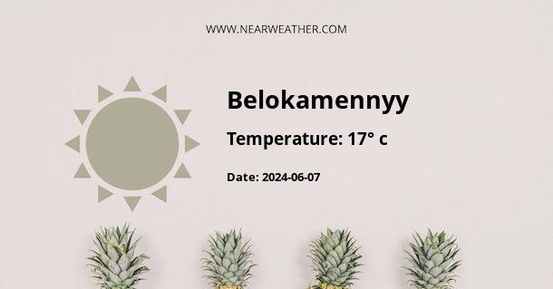 Weather in Belokamennyy