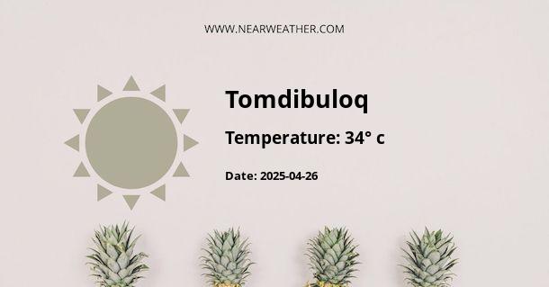 Weather in Tomdibuloq