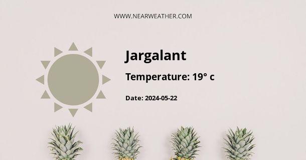 Weather in Jargalant