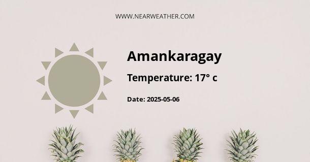 Weather in Amankaragay