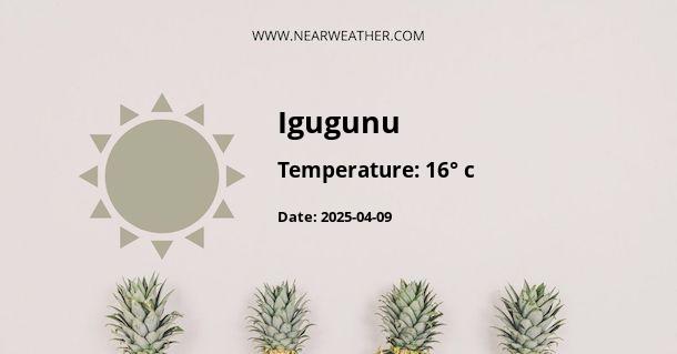 Weather in Igugunu