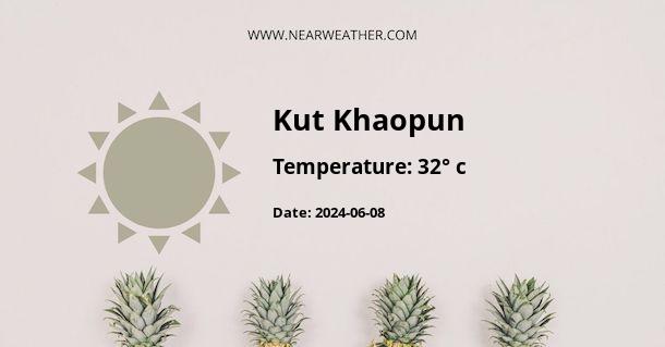Weather in Kut Khaopun