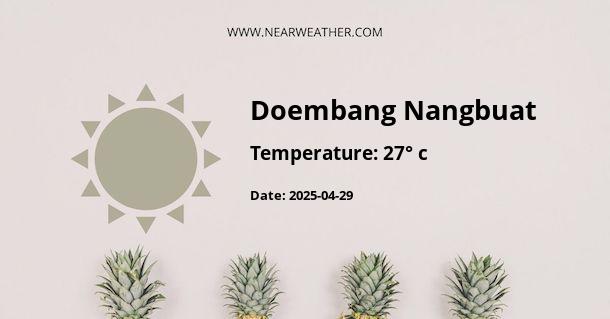 Weather in Doembang Nangbuat