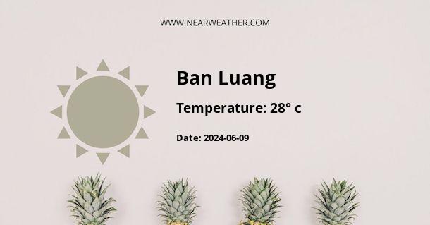 Weather in Ban Luang