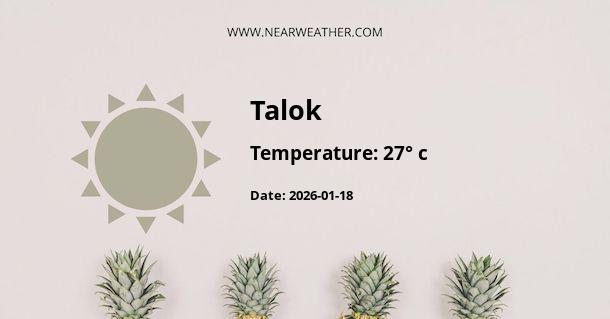 Weather in Talok