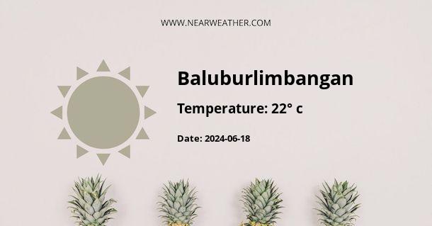 Weather in Baluburlimbangan