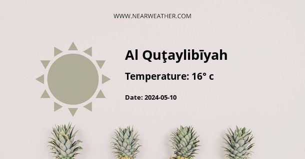 Weather in Al Quţaylibīyah
