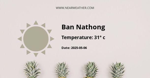 Weather in Ban Nathong