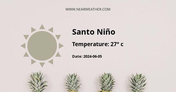 Weather in Santo Niño