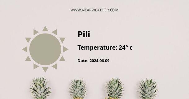 Weather in Pili