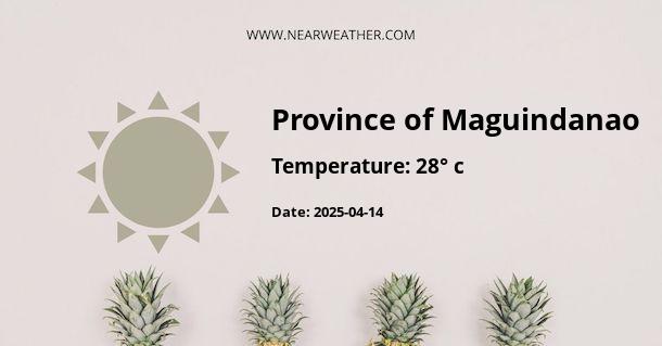 Weather in Province of Maguindanao