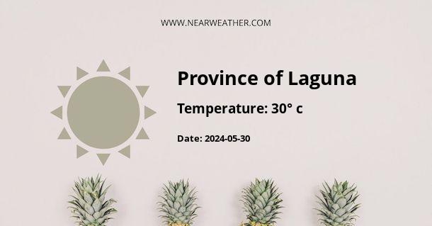 Weather in Province of Laguna