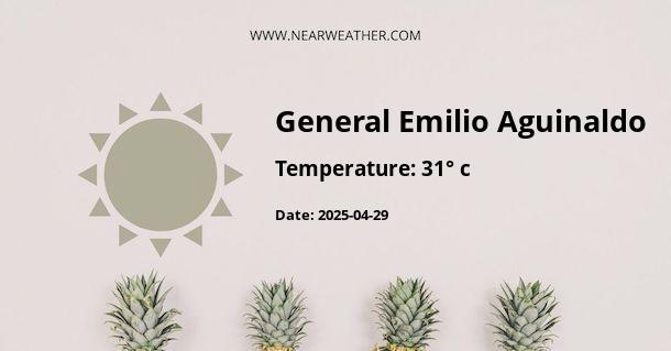 Weather in General Emilio Aguinaldo