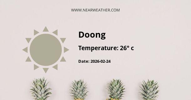 Weather in Doong