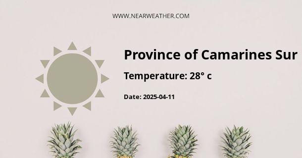 Weather in Province of Camarines Sur