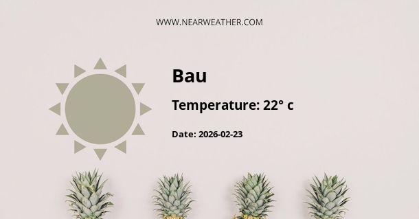 Weather in Bau